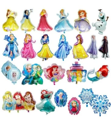 Disney Princess Balloon Foil Helium. Party Supplies Lolly Loot Bag Deco Bunting - image 1 of 2