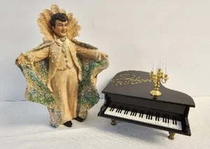 Vintage Collectible Aldon Liberace Figurine  With Piano Music Box 1049 of 10000 - Picture 1 of 14