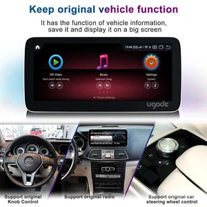 Ugode 10.25in Android Screen CarPlay Mercedes Benz E class coupe C207 2013-2014 - Picture 1 of 11