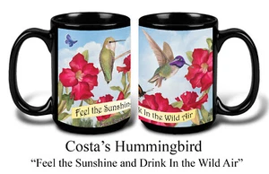 Garden Party Mug - Costa's Hummingbird - Picture 1 of 1