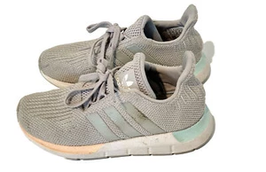 Scarpe da ginnastica Adidas Eva bambino ragazza corsa rapida stringate in rete US 1,5 - Foto 1 di 7