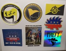 Voluntaryist Voluntarily Freedom Liberty Ancap Libertarian Stickers (7) 