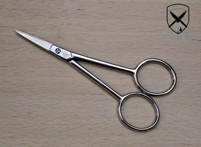 Silhouette Scissors 4" Nickel Plated Monopole s-098 - Image 1 of 3