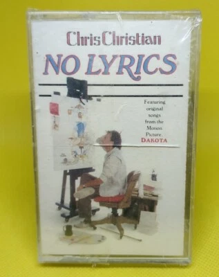 SEALED Chris Christian CASSETTE TAPE No Lyrics jazz pop rock 1988 RARE OOP - Image 1 of 4