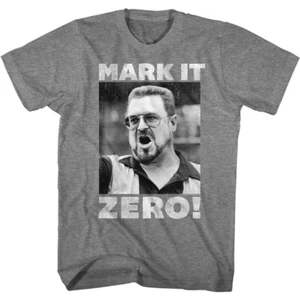 La gran película de Lebowski Walter gritando MARK IT ZERO John Goodman Camiseta de hombre - Imagen 1 de 3