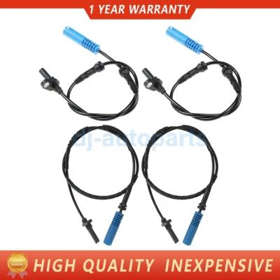 Juego de 4 sensores de velocidad de rueda ABS delanteros y traseros para BMW E90 E91 E92 325xi 328xi 335i Foto 1 de 3