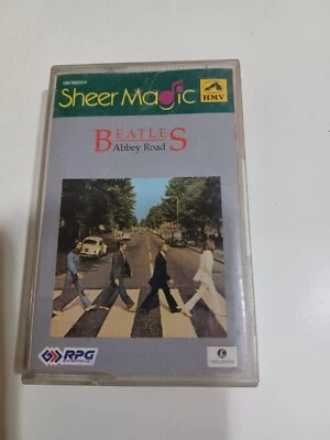 The Beatles Abbey Road HMV Sheer Magic RARE Cassette tape INDIA error 1995 - Image 1 of 4