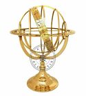 18" Astrolabium Armillarsphre aus Messing, nautischer Vintage, glnzender...