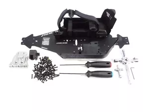 Juego de chasis de aluminio negro Arrma Kraton EXB 6s CNC 7075 T6 LWB BLX - Imagen 1 de 9
