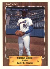 1990 Nashville Sounds ProCards #230 Robert Moore