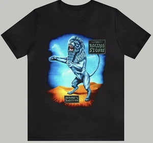 Vintage Rolling Stones 1997 Bridges To Babylon Tour 2-Sided T-Shirt - Picture 1 of 4