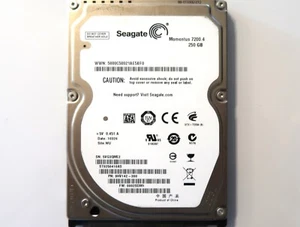 Seagate ST9250410AS 9HV142-300 FW:0002SDM1 (5VG) China WU 2.5" 250gb Sata HDD - Picture 1 of 4