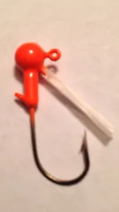Paquete de 10 cabezales de plantilla Panfish-crappie pintados sin malezas de 1/16 oz, bajo, walleye - Imagen 1 de 1
