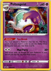 Polteageist - SWSH081 Cosmos Holo Promo SWSH: Sword & Shield Promo Cards NM - Picture 1 of 2