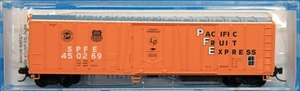 N Scale - MTL MICRO-TRAINS LINE 081 00 051 PACIFIC FRUIT EXPRESS 51' Mech Reefer - Picture 1 of 4