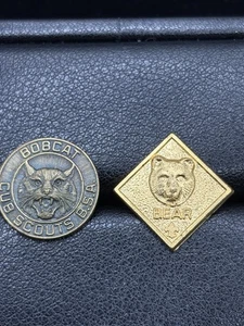 Zwei Vintage Cub Scouts Anstecknadeln selten X10 - Bild 1 von 9