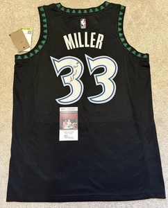 Leonard Miller Signed Auto Minnesota Timberwolves Jersey JSA COA Rare! Large - Picture 1 of 3