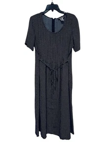 Jamie Brooke Culotte Dress Size 20 Vintage Polka Dot Green Boho Loose Fit - Picture 1 of 4