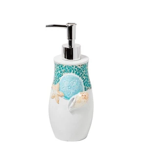 by Saturday Knight Ltd South Seas Soap Dispenser Turquoise - Picture 1 of 4