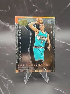 Tarjeta de novato Shareef Abdur-Rahim 1996-97 Fleer Metal Universe recién forjada 1 - Imagen 1 de 2