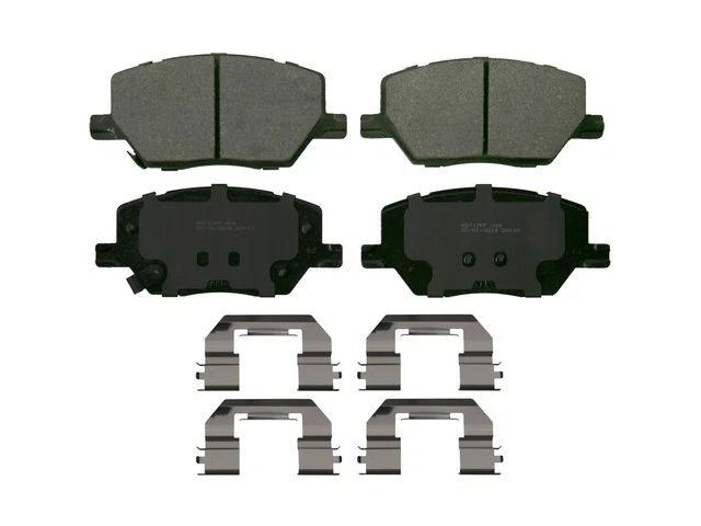 Front Brake Pad Set For 2016-2021 Fiat 500X 1.3L 4 Cyl 2017 2018 2019 GZ915CP - Image 1 of 1
