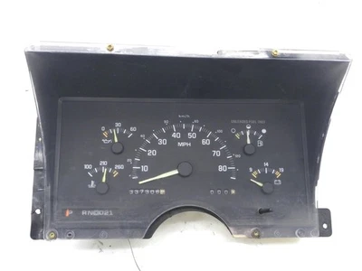 Instrument Speedometer Gauge Cluster w/o Tach Any Mileage for 92-93 Chevy C1500 - Image 1 of 4