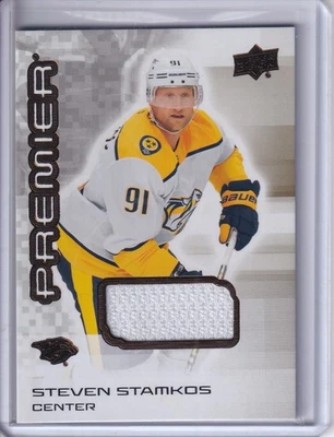 2024-25 UPPER DECK PREMIER JERSEY STEVEN STAMKOS  BRONZE JERSEY - Image 1 of 2