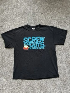 Vintage South Park “Screw You Guys, I’m Going Home” Eric Cartman T-Shirt Size L - Picture 1 of 6