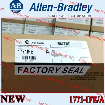 New Factory Sealed AB 1771-IFE/A PLC-5 Analog Input Module NEW PLC USstock - Image 1 of 4