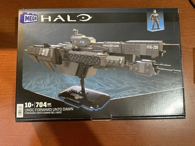HALO UNSC FORWARD UNTO DAWN MEGA CONSTRUX set NEW 2022 figure FFG-201 704 SEALED - Image 1 of 2