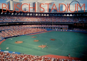 Busch Stadium St. Louis Cardinals St. Louis Missouri Postkarte Baseball - Bild 1 von 2