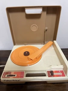 Vintage Fisher-Price Record Player 825 (1978) - Tested Works - Classic 33/45 RPM - Picture 1 of 11