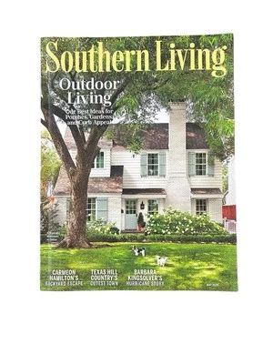 Southern Living Magazine May 2025 Carmeon Hamilton's backyard Texas Hill country - Image 1 of 3