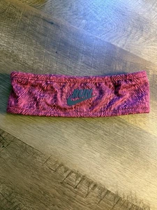 Diadema NIKE Run Reversible Brillante Alta Visibilidad Color Rosa Forrada de Vellón - Imagen 1 de 7