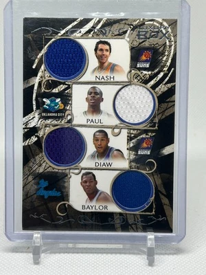 2007-08 Topps LB7R-5 Nash / Paul / Diaw / Baylor / Wade / Wallace / Miller SP Foto 1 de 2