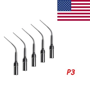 5 X Dental Perio Scaling Tip P3 for EMS Woodpecker Ultrasonic Scaler Handpiece - Picture 1 of 5