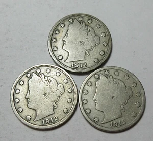 1912-PDS Liberty Nickel (#86SS) - Picture 1 of 2