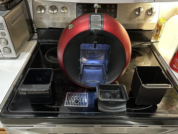 NESCAFEÌ Dolce Gusto Genio S Automatic Coffee Machine White by Krups Photo Related