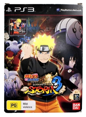 Naruto Shippuden Ultimate Ninja Storm 3 Edición Coleccionista Sony PS3 Foto 1 de 4