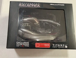 Battlestar Galactica Sealed Loot Crate Cylon Raider 4.5” Scar Titan - Picture 1 of 10