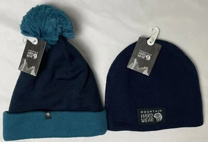 Mountain Hardwear Tankstelle Beanie marineblau Menge 2 neu mit Etikett - Bild 1 von 9
