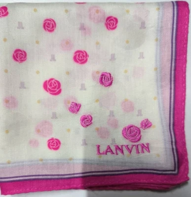 PAÑUELO CLÁSICO ESTAMPADO FLORAL ALGODÓN 19" Foto 1 de 2