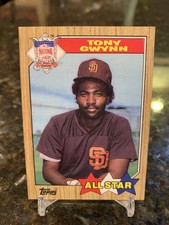 TONY GWYNN 1987 TOPPS ALL STAR 🔥 SAN DIEGO PADRES HOF MVP !! ⚾️🔥⚾️