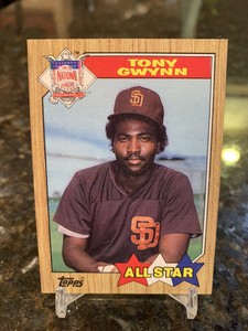 TONY GWYNN 1987 TOPPS ALL STAR 🔥 SAN DIEGO PADRES HOF MVP !! ⚾️🔥⚾️