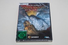 Gabriel Knight 3 Blood of the Sacred, Blood of the Damned PC CDs in DVD Case NEW!