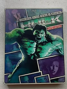 The Incredible Hulk Blu-ray + DVD, 2013, 2-Disc Set Limited Edition Steelbook - Picture 1 of 3