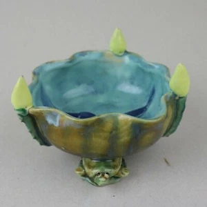 Unique Pottery Candy Dish Turtle (odd, weird) Kitch - Picture 1 of 8