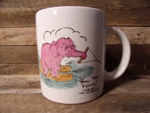 2 Vtg Mugs HONKY TONK FREEWAY 1980 Film - Bubbles on Skis FMI Films + Bonus DVD! - Picture 1 of 14