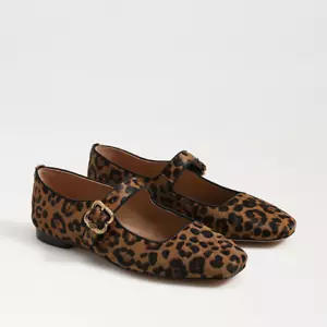 Sam Edelman Michaela Leopard Granada Tan Mary Jane Women sizes 6-10/NEW!!! - Picture 1 of 3