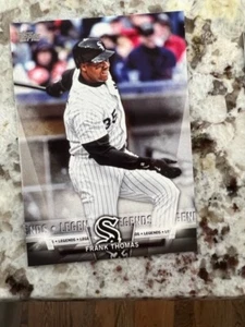 2018 TOPPS SERIES 1 TOPPS SALUTE INSERT CARD WHITE SOX FRANK THOMAS #TS28 - Picture 1 of 1